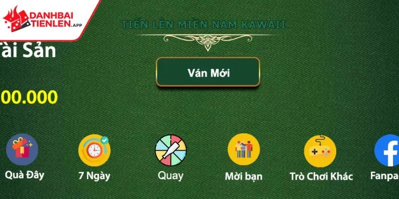 Tiến lên miền nam kawaii đánh giá qua giao diện và độ dễ tiếp cận