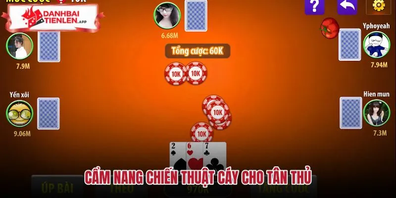 Chiến thuật cáy liêng hiệu quả dành cho người mới bắt đầu