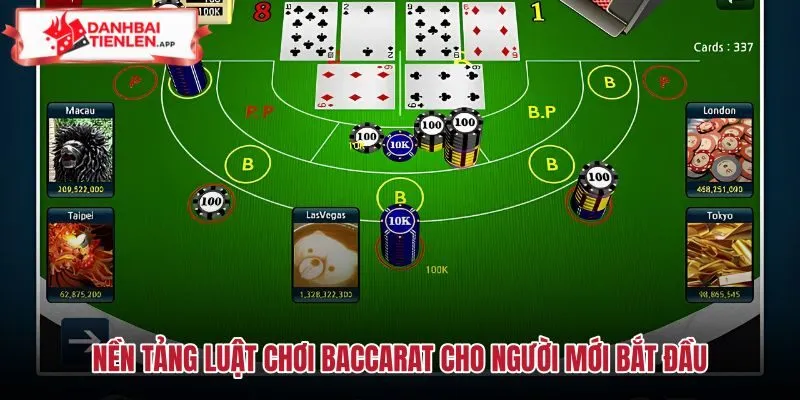 Quy tắc cơ bản và phương pháp tính điểm Baccarat chuẩn