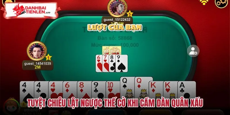 Chiến thuật tẩu rác và kỹ năng lật ngược thế cờ